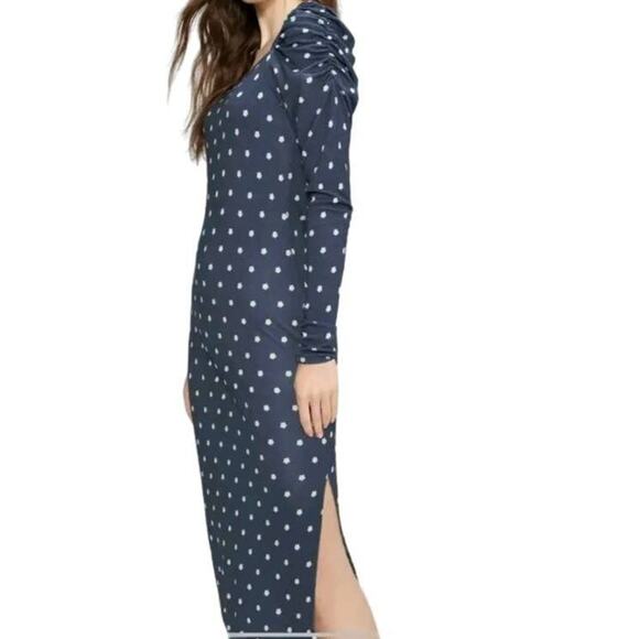 Ted Baker London blue floral jersey maxi dress size 6 (US size 14) - Picture 8 of 13
